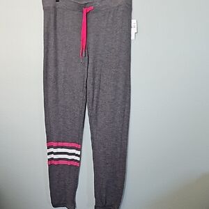 PJ Salvage NWT large soft stripe detail pj pants